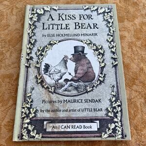 A Kiss For Little Bear 1968 Childs Book